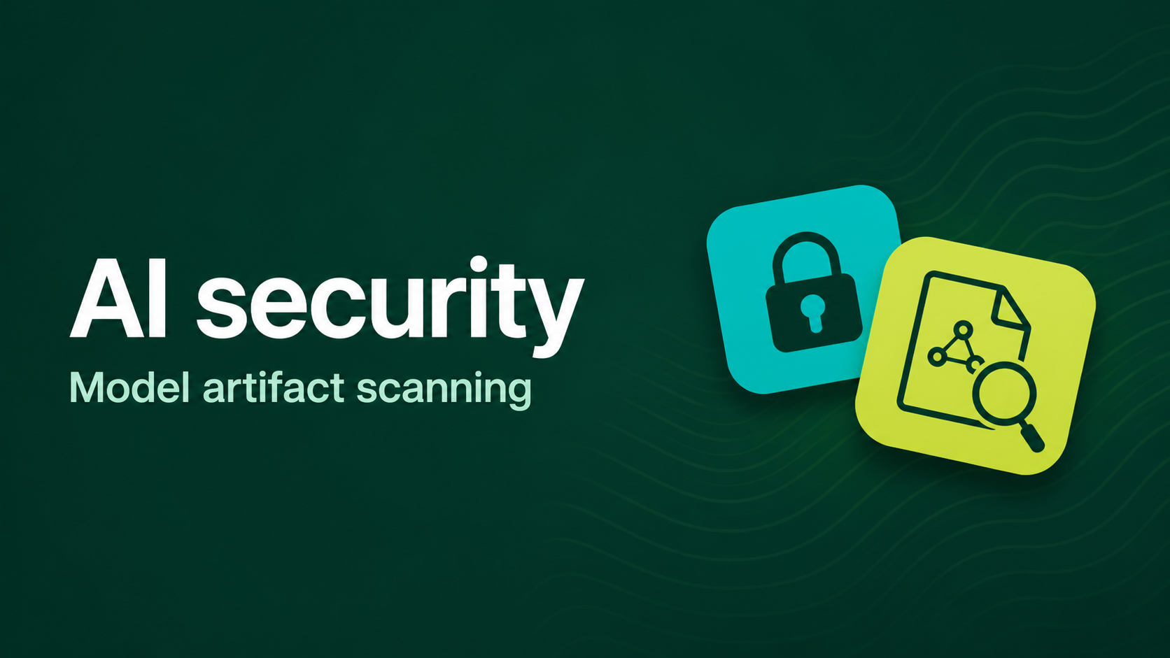 Scan model artifacts before adding them to a registry