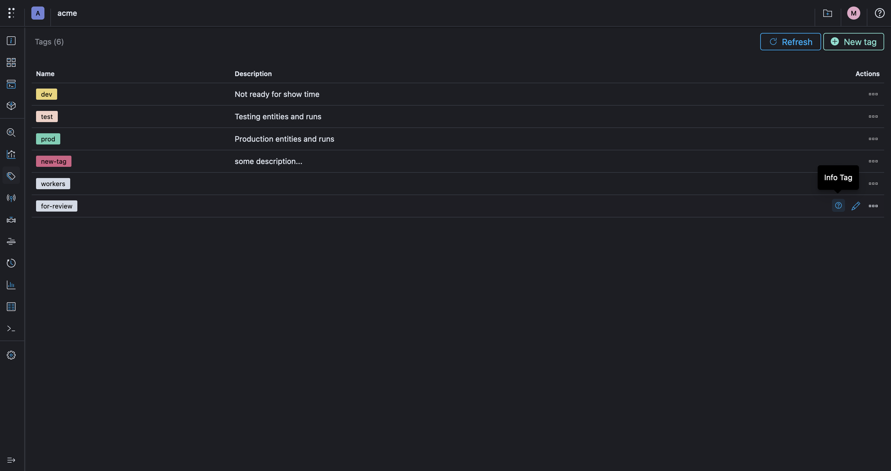 Polyaxon v1.12: Tags Management