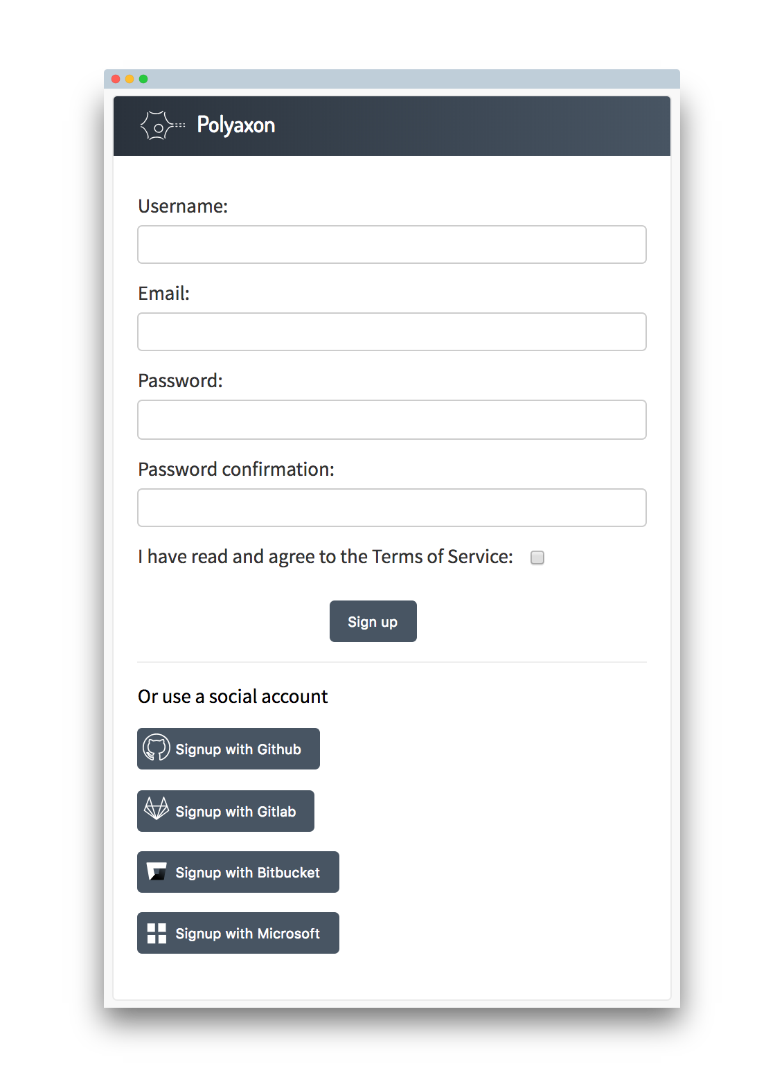 signup