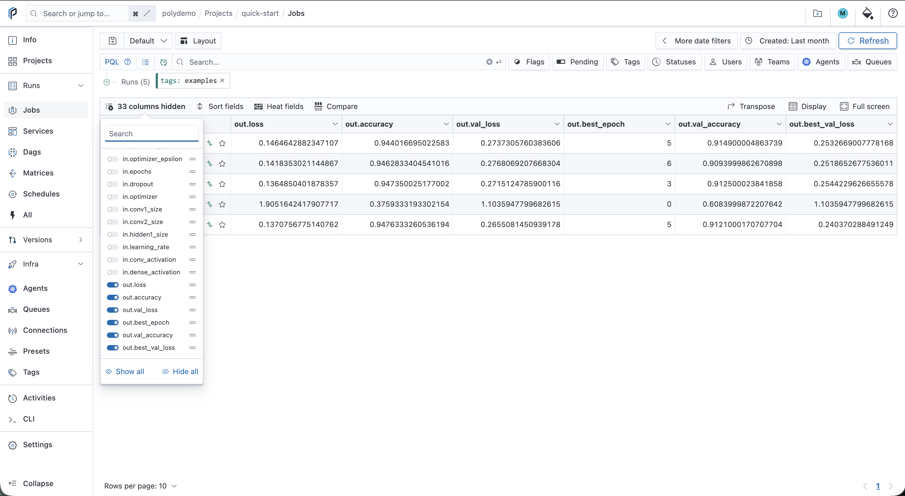 select-columns