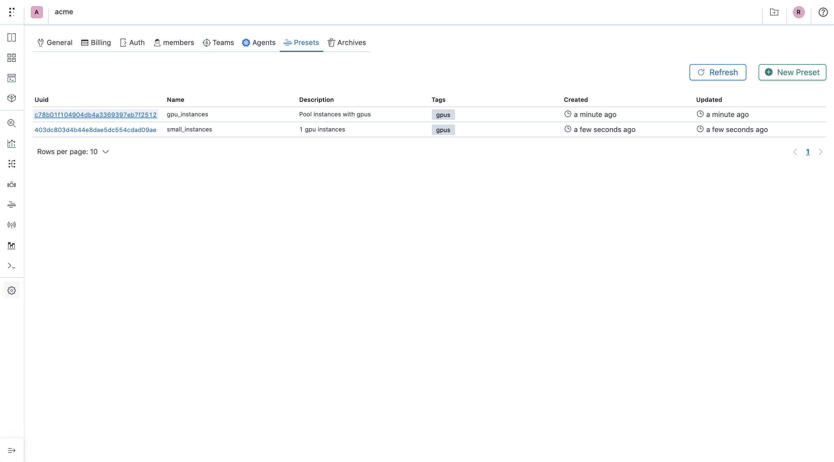presets-manage