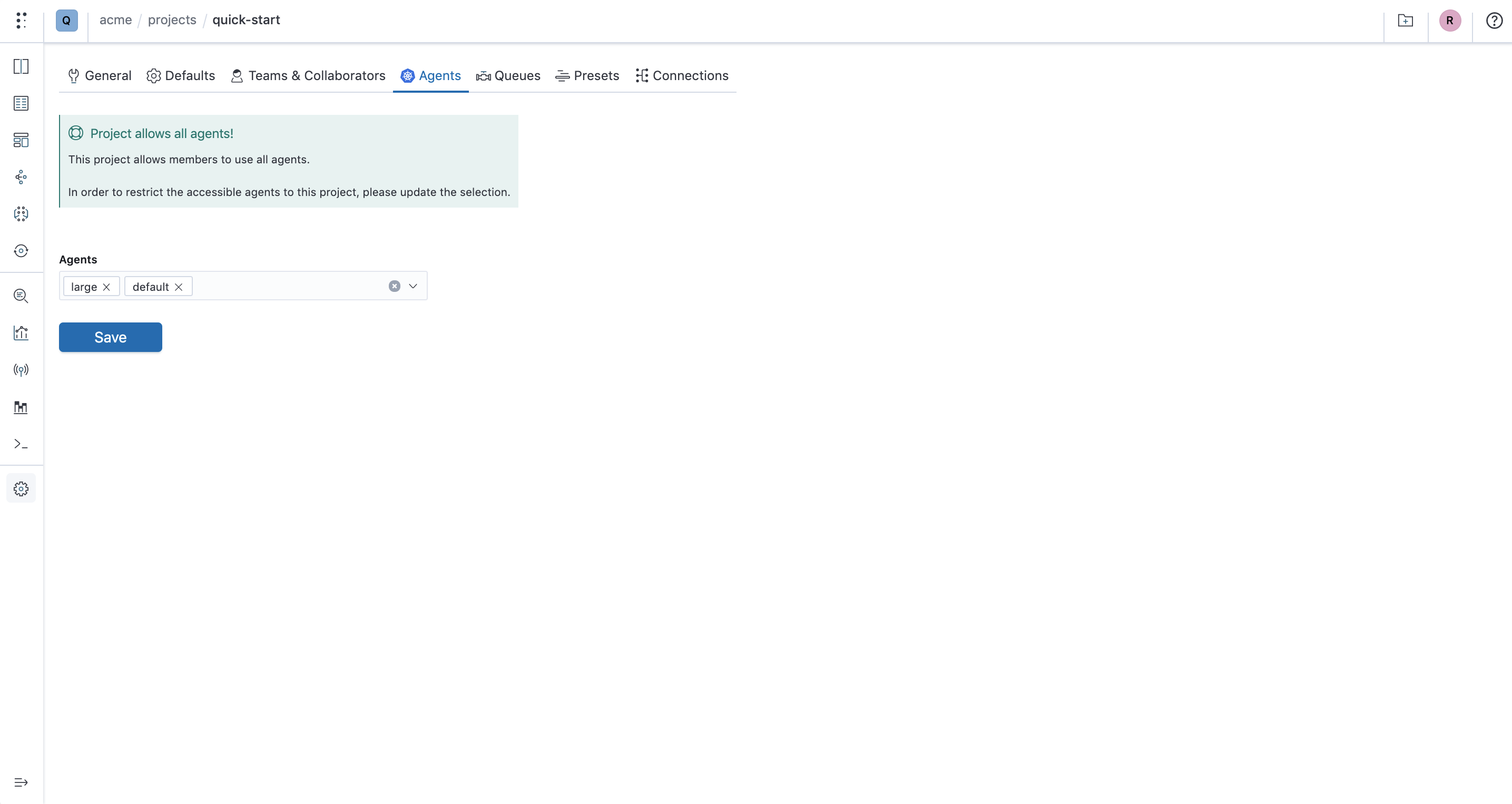 project-agents-settings