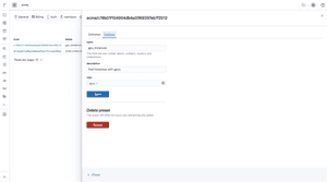 Polyaxon Management Tools And UI - Presets