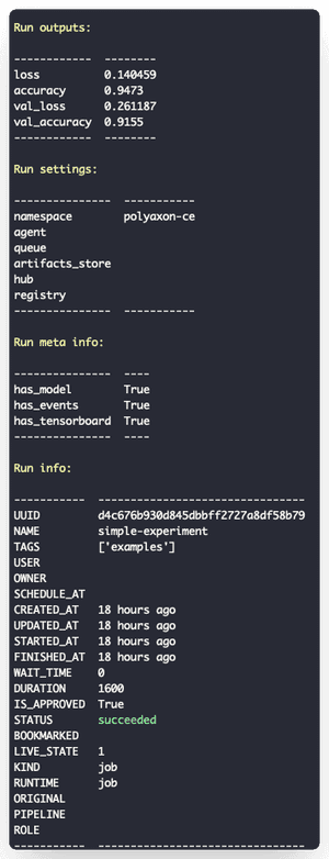 Polyaxon V1.6: Offline Mode For ML Tracking, Timeline, File Initializer ...